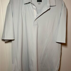 Greg Norman Collection Light Gray Polo Shirt